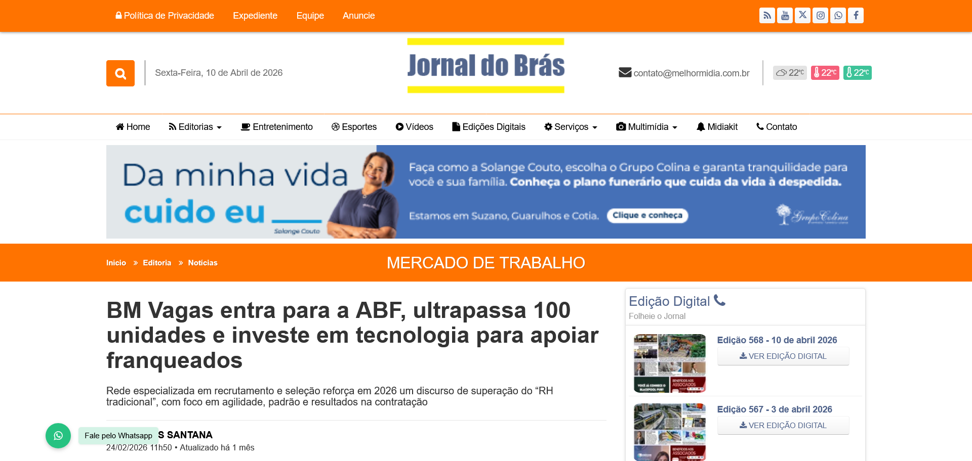 Jornal do Brás
