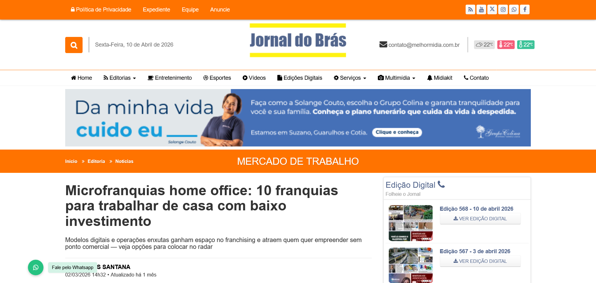 Jornal do Brás