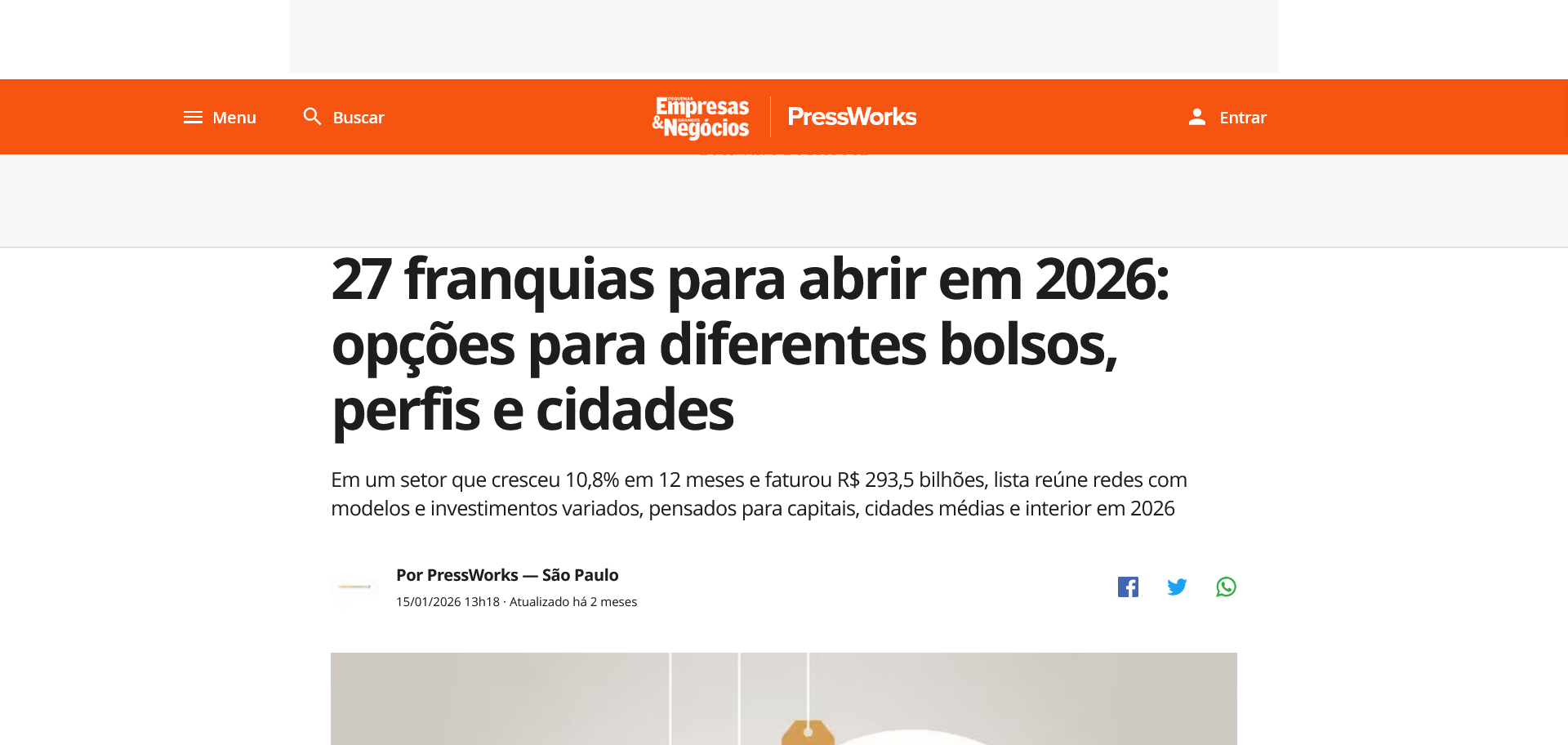 Revista Pequenas Empresas e Grandes Negócios