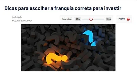 Tendência de Negócios